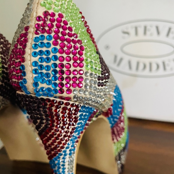 Steve Madden Womens Dyvinal Platform Heel 6.5 - Picture 4 of 5